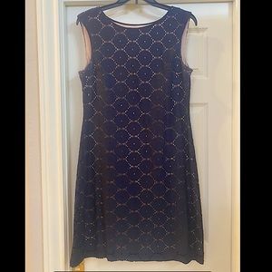 Navy Lace Jessica Howard Dress